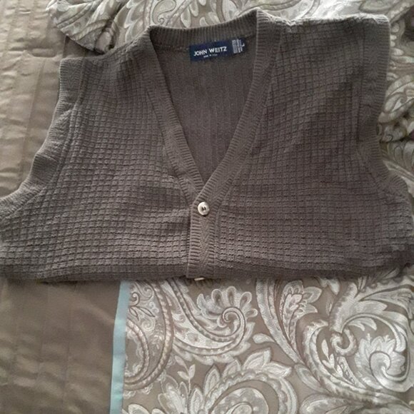 John Weitz Cotton Vest - UNISEX - Picture 2 of 4